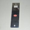 Placa recogedor persiana 200 x 61 mm Aluminio