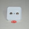 Placa para toma inductiva Simon 31 31097-60 Blanco
