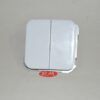 Doble interruptor Simón 31 31398-30 blanco