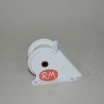 Polea con cojinete persiana rodillo plástico blanco 69 x 53 mm