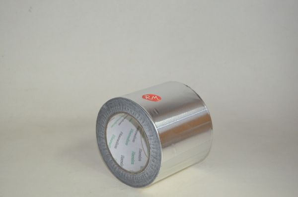 Rollo cinta aluminio adhesiva 30 micras 50 metros 100 mm