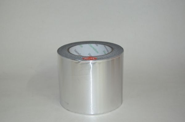 Rollo cinta aluminio adhesiva 30 micras 50 metros 100 mm - Imagen 2