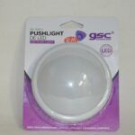 Plafón pushlight led blanco Ø140 mm a pilas