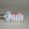 Bombilla bajo consumo espiral E-14 15W 6400K