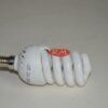 Bombilla bajo consumo espiral E-14 20W 2800K