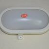 Aplique led exterior ovalado blanco 12W 4200K