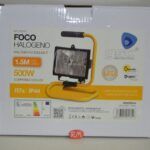 Foco halógeno para obra 500W