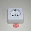 Tapa Base Schuko Simón 73 73044-30 Blanco