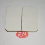 Tecla Doble Simón 75 75026-31 marfil