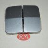 Tecla Doble Simón 75 75026-33 aluminio