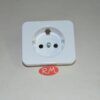 Tapa base de enchufe schuko Simón 75 75041-60 Blanco