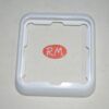 Marco 1 elemento Simon 75 75610-30 blanco