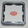 Marco 1 elemento Simon 75 75610-33 aluminio