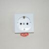Tapa base de enchufe schuko Simon 82 82041-30 Blanco
