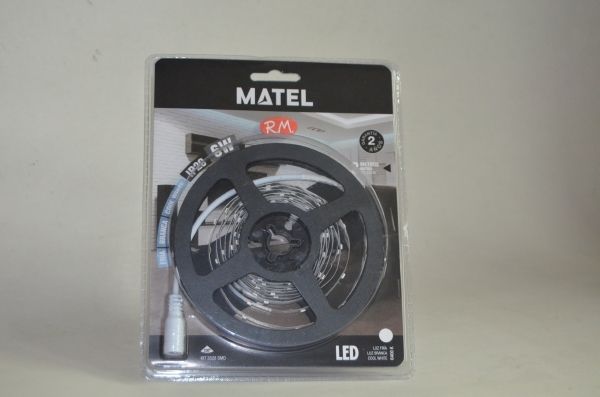 Kit tira led 12V 3 metros 6W 6400K