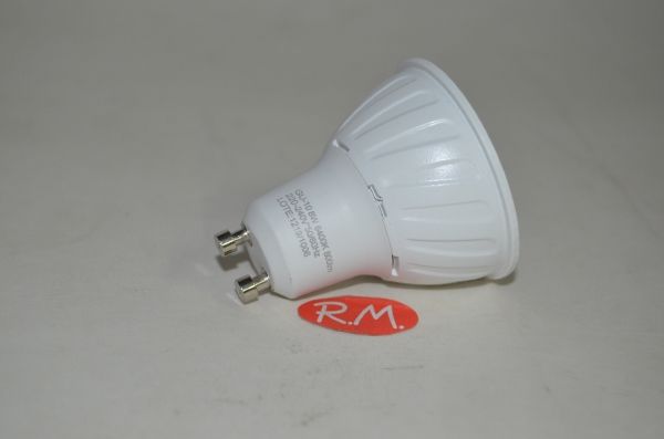 Bombilla led dicroica GU10 220V 8W 6400K - Imagen 2