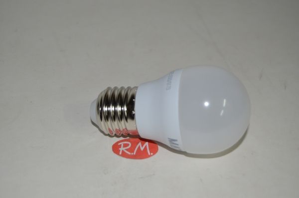 Bombilla led esférica E27 7W 6400K - Imagen 2
