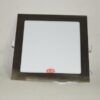 Downlight led empotrar cuadrado plata 18W 6400K