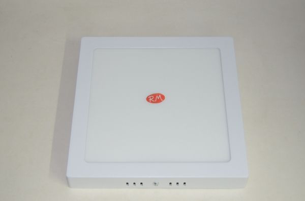 Downlight led superficie cuadrado blanco 18W 6400K