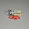 Bombilla led silicona G4 3W 12V 6400K