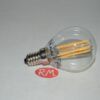 Bombilla led esférica filamento E14 4W 2700K