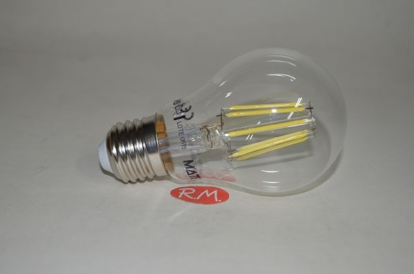 Bombilla led standar filamento E27 7W 6400K