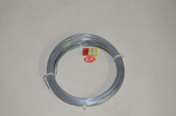 Alambre galvanizado rollo 500gr nº6 60 metros