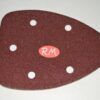 Hoja lija velcro yeso y madera grano 80