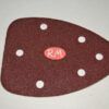 Hoja lija velcro yeso y madera grano 80