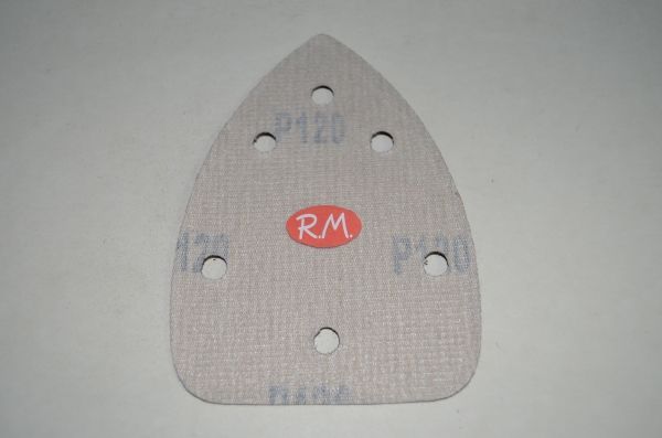Hoja lija velcro yeso y madera grano 120 - Imagen 2