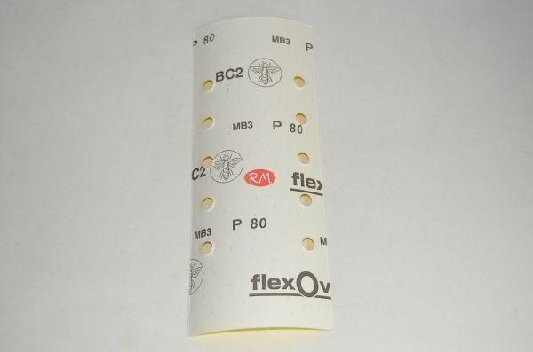 Hoja lija pinza 115 x 280 mm grano 80 - Imagen 2