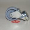 Rueda polyamida gris Ø 40 mm 22kg 1 agujero
