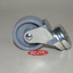 Rueda polyamida gris Ø 40 mm 22kg 1 agujero