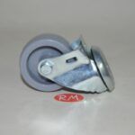 Rueda polyamida gris Ø 50 mm 35kg 1 agujero