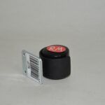 Rueda Nylon negra Ø 35 mm 25kg con pletina 4 agujero - Imagen 3