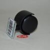 Rueda Nylon negra Ø 40 mm 35kg con pletina 4 agujero
