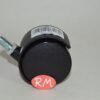 Rueda Nylon negra Ø 50 mm 50kg con espiga M10x15mm