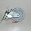 Rueda Nylon gris Ø 60 mm 40kg con pletina 4 agujero