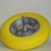 Rueda impinchable carretilla obra con eje 20mm