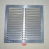 Rejilla plana aluminio 20 x 20 cm