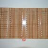 Rejilla plana aluminio madera clara 20 x 40 cm
