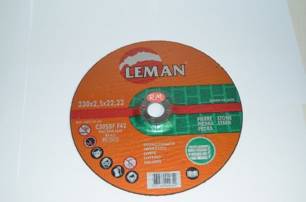 Disco corte piedra 230 x 2.5 x 22.23 mm
