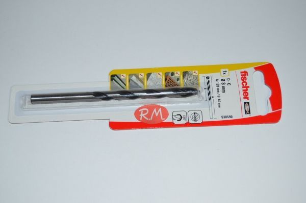 Broca para hormigón Fischer D-C 8 x 120 mm 530590