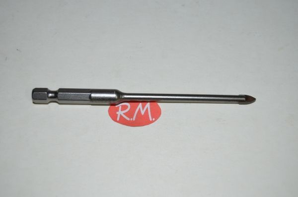 Broca Alpen para cristal 4 mm