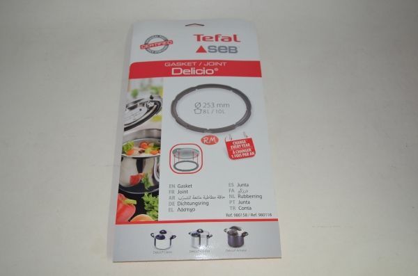 Junta tapa olla rápida Tefal Delicio 980158 - Imagen 4