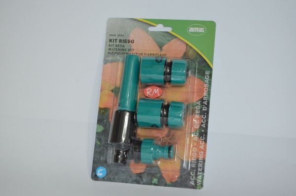 Kit riego lanza mas conexiones 2244