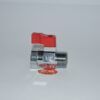 Válvula de bola mini roja M - H 1/2