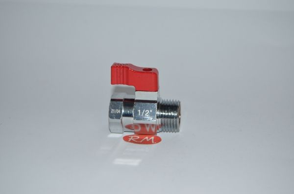 Válvula de bola mini roja M - H 1/2