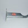 Soporte radiador aluminio 134 mm curva 15 mm