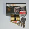 Cilindro Tecon antirotura R15 latón 30 x 30 mm